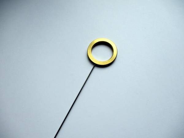 Tensor, Rute, Edelstahl, Messing , ausziehbar, Rutengehen, Esoterik, Einhandrute