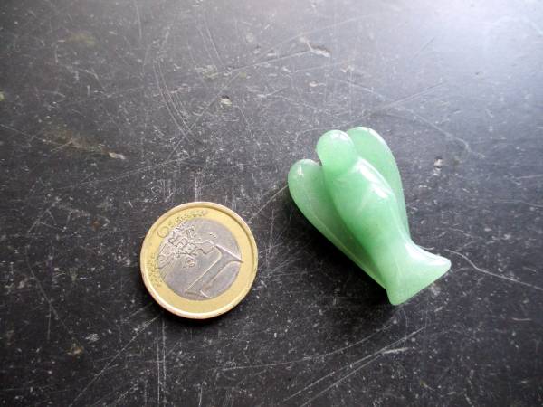 Engel, Schutzengel, Aventurin, Figur, Deko, grün