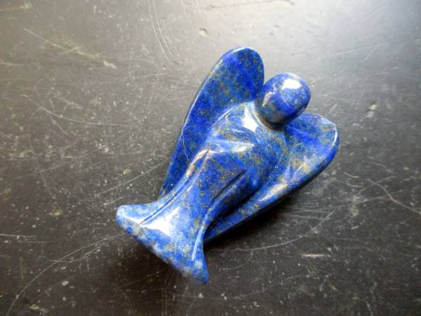 Engel, Schutzengel, Lapislazuli, Figur, Deko, blau,  Hausaltar