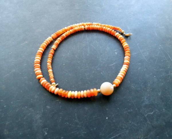 Kette, Opal, Feueropal, rot, Schmuck, Druse, Druzy, Frauen, Silber, vergoldet