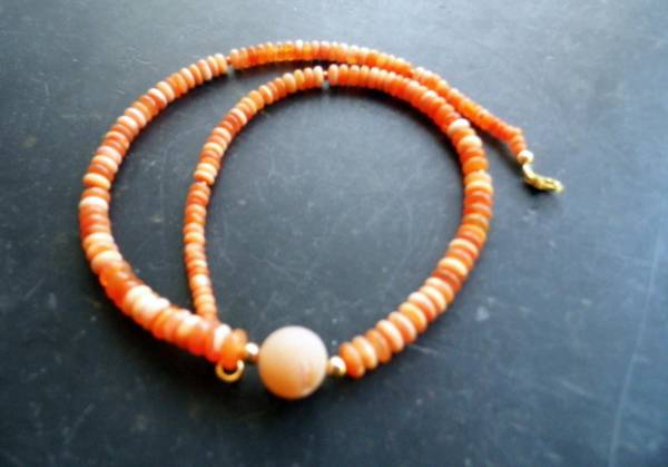 Kette, Opal, Feueropal, rot, Schmuck, Druse, Druzy, Frauen, Silber, vergoldet