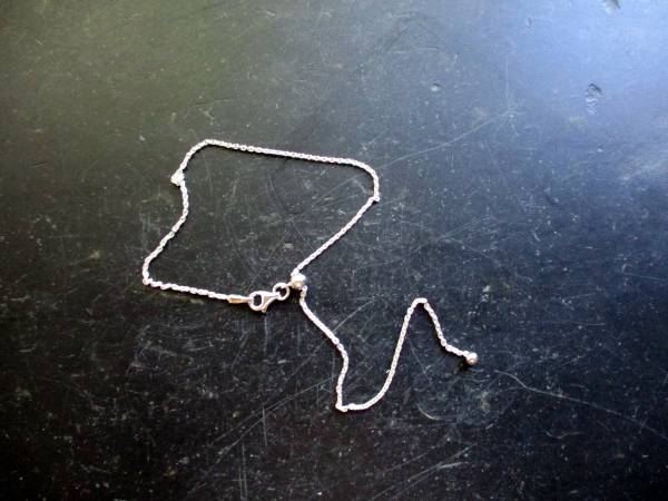 Armband, Fusskette, Sterlingsilber, verstellbar, Schmuck, Frauen