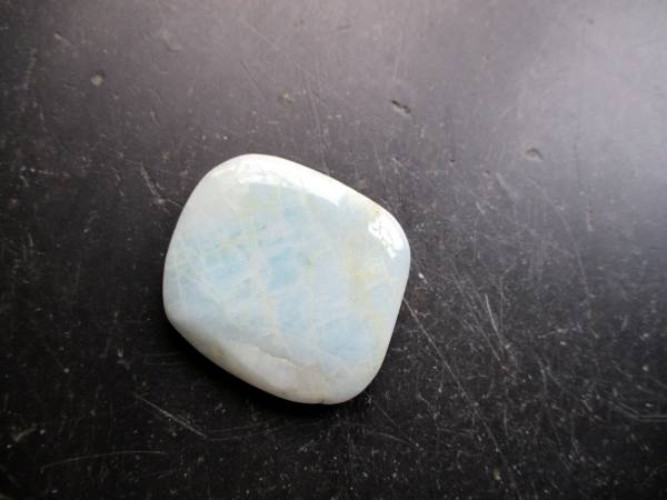 Edelstein, Handschmeichler, Calcit, blau, Deko, Meditation, Reiki