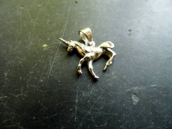 Anhänger, Einhorn, Sterlingsilber, Feenreich, Symbol, Märchen