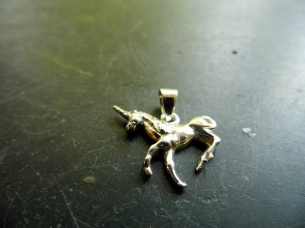 Anhänger, Einhorn, Sterlingsilber, Feenreich, Symbol, Märchen