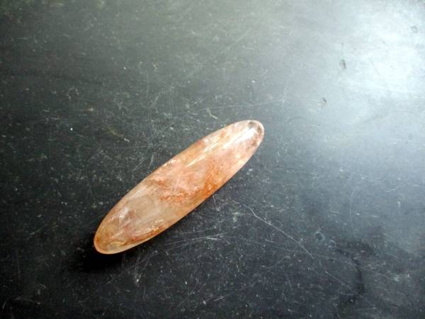 Massage Griffel, Hämatitquarz Stab, Edelstein, Reiki, Meditation