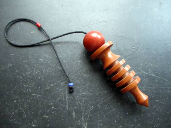 Isis Pendel, Isispendel, Holz, Ebenholz, pink Ivory, ägyptisches Pendel