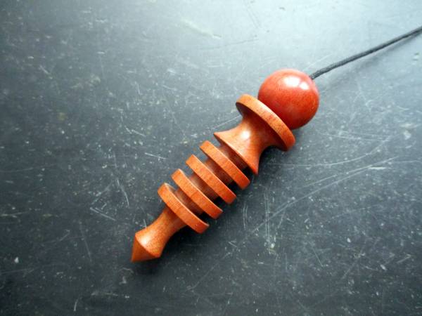 Isis Pendel, Isispendel, Holz, Ebenholz, pink Ivory, ägyptisches Pendel