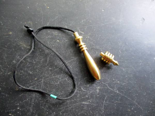 Messingpendel, Pendel, Isis/Karnak Pendel, Ägyptisches Pendel, Isis, Karnak