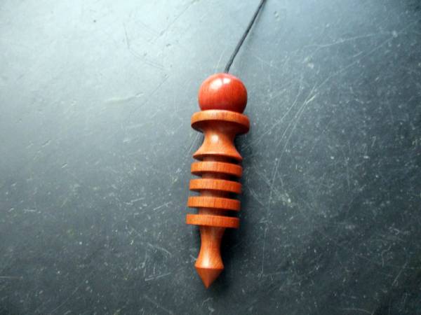 Isis Pendel, Isispendel, Holz, Ebenholz, pink Ivory, ägyptisches Pendel