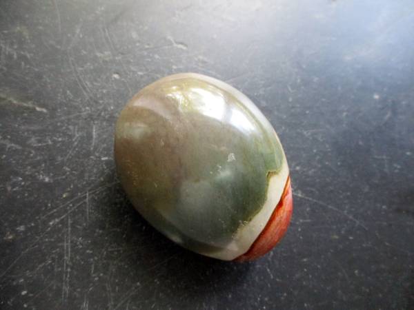 Seifenstein, Handschmeichler, maxi, Edelstein, Polychrom Jaspis, Jaspis, bunt, Madagaskar