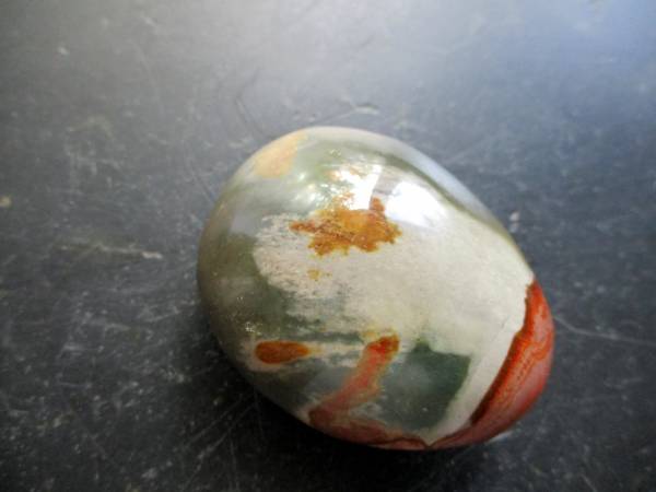 Seifenstein, Handschmeichler, maxi, Edelstein, Polychrom Jaspis, Jaspis, bunt, Madagaskar