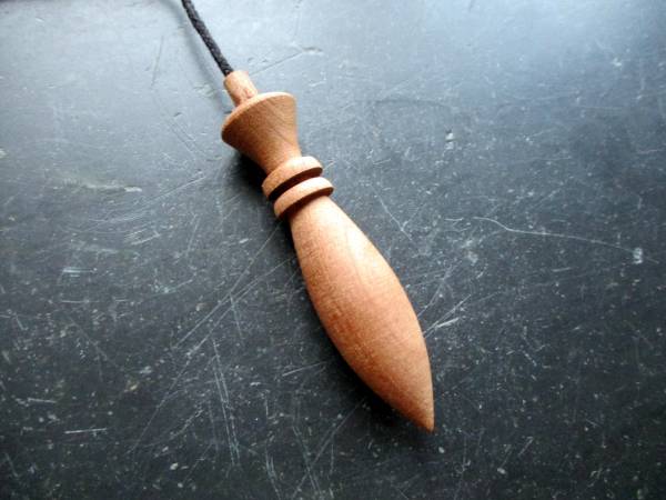 Karnak Pendel, Holz, Mahagoni, Karnakpendel, ägyptische Pendel, Spitzpendel
