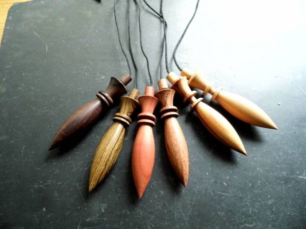 Karnak Pendel, Holz, pink Ivory, Karnakpendel, ägyptische Pendel, Spitzpendel