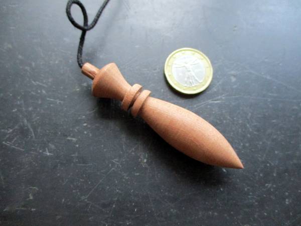 Karnak Pendel, Holz, Mahagoni, Karnakpendel, ägyptische Pendel, Spitzpendel