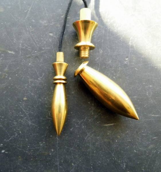 Karnak Pendel, Messing, klein, Karnakpendel, ägyptische Pendel