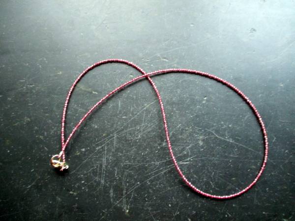 Kette, Edelstein, Turmalin, rosa, facettiert, zierlich, Schmuck, Frauen