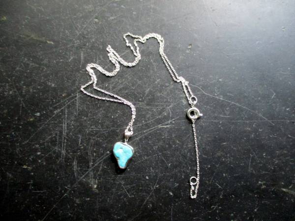 Kette, Anhänger, Sterlingsilber, Türkis, Schmuck, Frauen