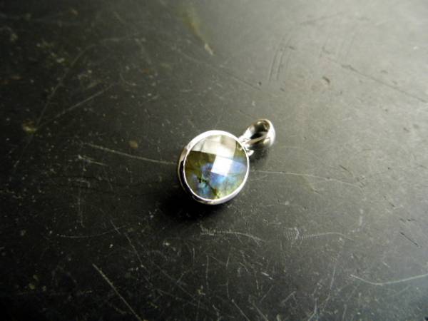 Anhänger, Silber, Labradorit, schillernd, Schmuck, zierlich, Frauen