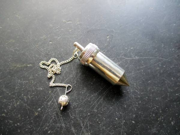 Pendel, spitz, Spitzpendel, Metall, Mermet Pendel, Füllpendel, Schamane, Wicca