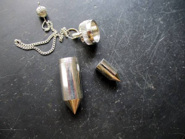 Pendel, spitz, Spitzpendel, Metall, Mermet Pendel, Füllpendel, Schamane, Wicca