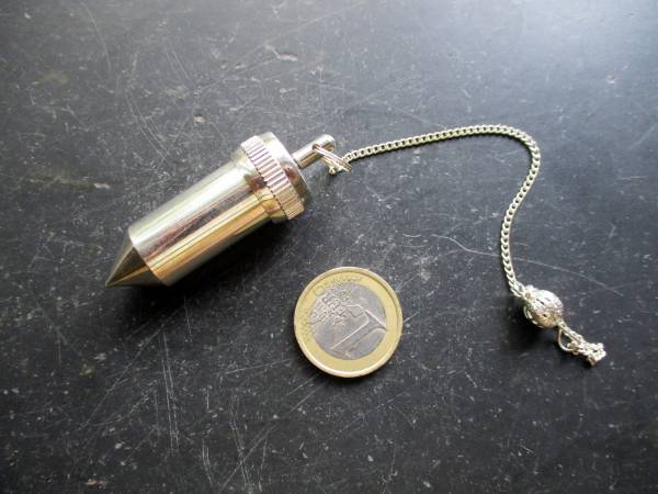 Pendel, spitz, Spitzpendel, Metall, Mermet Pendel, Füllpendel, Schamane, Wicca