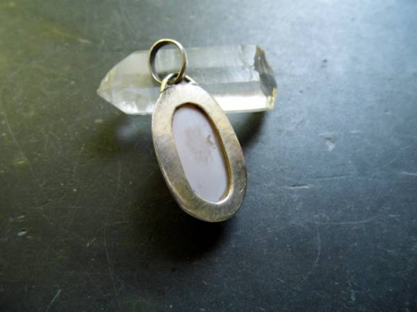 Anhänger, Sterlingsilber, Mondstein, Silber, beige, Schmuck, Frauen