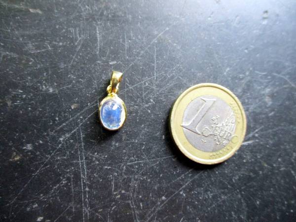 Anhänger, Tropfen, Mondstein, Silber, vergoldet, Schmuck, weiß, Braut