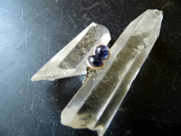 Ohrring, Ohrstecker, Sterlingsilber, Amethyst, lila, Frauen, Mädchen