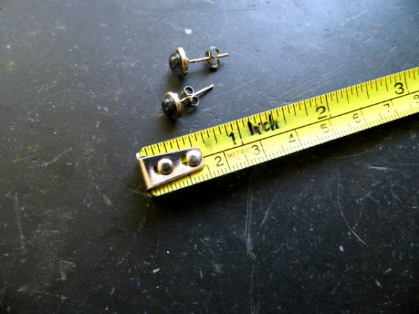 Ohrring, Ohrstecker, Sterlingsilber, Amethyst, lila, Frauen, Mädchen