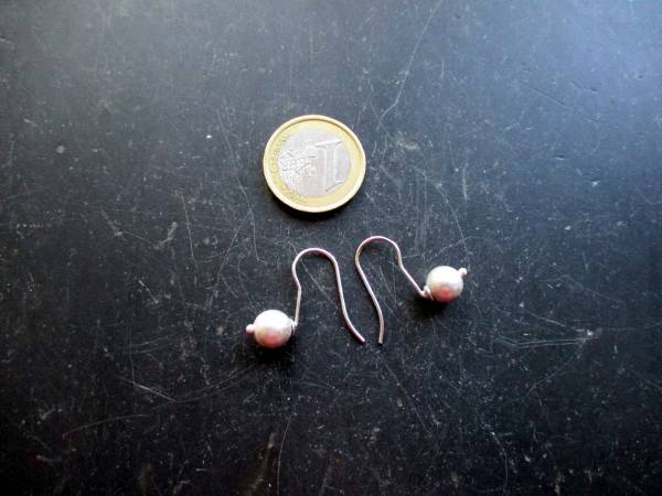 Ohrring, Ohrhänger, Sterlingsilber, Perle, Schmuck, Frauen