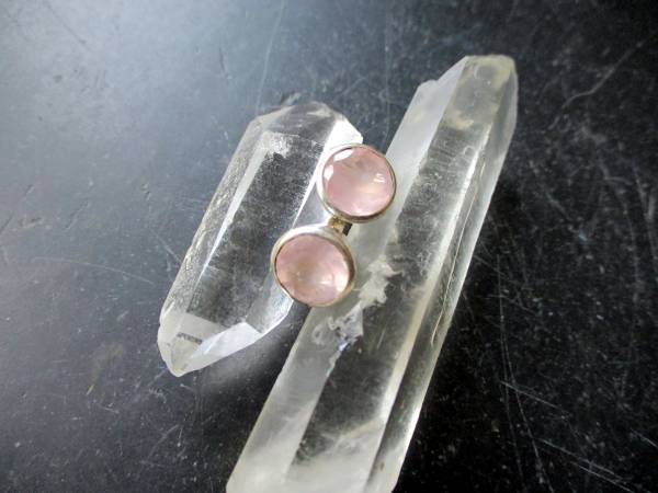 Ohrring, Ohrstecker, Silber, Rosenquarz, facettiert, rosa, Schmuck, Frauen