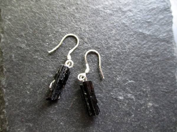 Ohrring, Ohrhänger, Ohrhaken, Sterlingsilber, Turmalin, Schmuck, Frauen