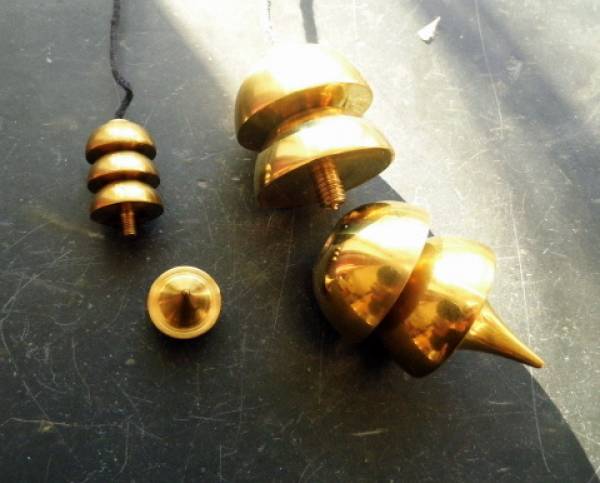 Messing Pendel, Osiris, Messingpendel, klein, ägyptisches Pendel