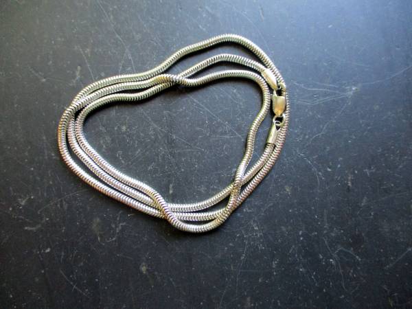 Kette, Schlangenkette, Sterlingsilber, dick, massiv, Unisex