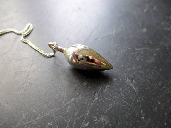 Pendel, Sterlingsilber, Silberpendel, groß, Wicca, Spitzpendel, Magie