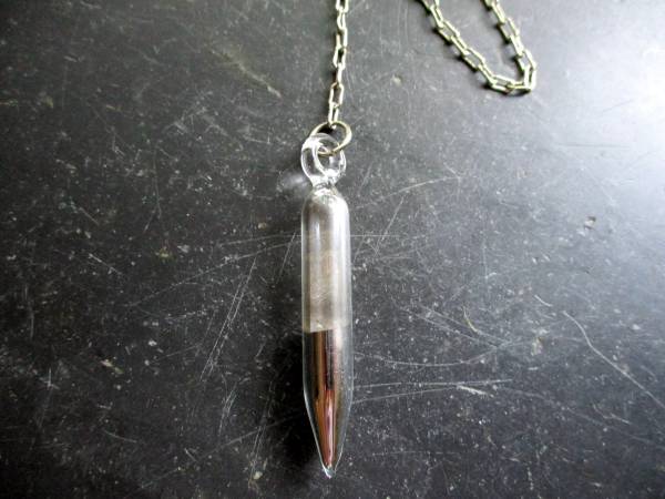 Pendel, spitz, Spitzpendel, Glas, Quecksilber, Esoterik, Schamane, Wicca