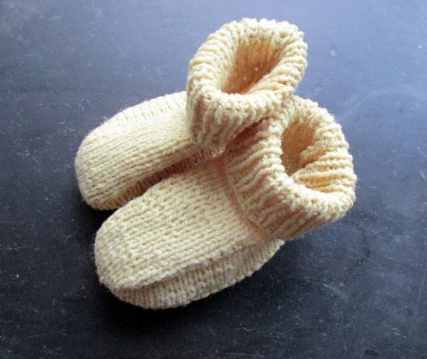 Baby, Schuhe, lindgrün, Wolle, Booties, Schühchen, Taufe, Strick