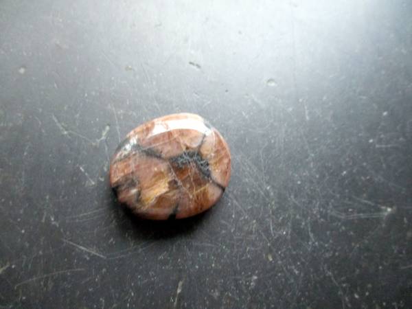 Handschmeichler, Seifenstein, Chiastolith, Kreuzstein, Deko, Edelstein