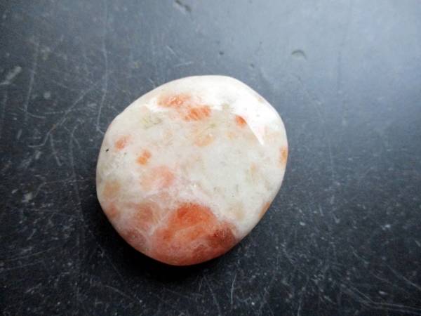 Seifenstein, Handschmeichler, Sonnenstein, orange, Deko, Edelstein
