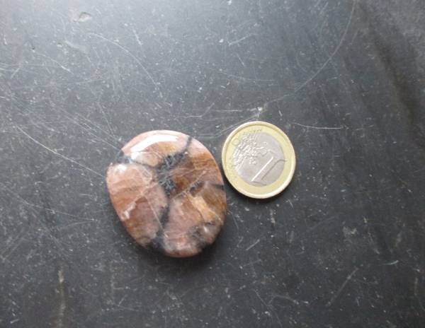 Handschmeichler, Seifenstein, Chiastolith, Kreuzstein, Deko, Edelstein