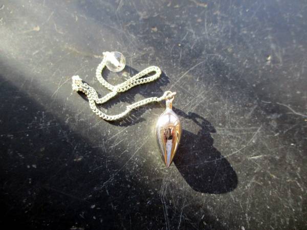 Spitzpendel, Pendel, Sterlingsilber, Silberpendel, Wicca, Schamane