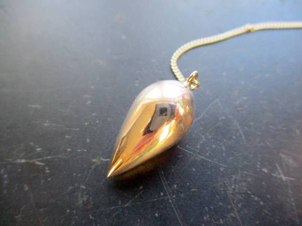 Silber, Pendel, Silberpendel, Sterlingsilber, Tropfenpendel, Silberkette, Schamane, Esoterik, groß