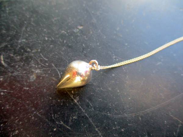 Silber, Pendel, Silberpendel, Sterlingsilber, Tropfenpendel, Silberkette, Schamane, Esoterik, klein