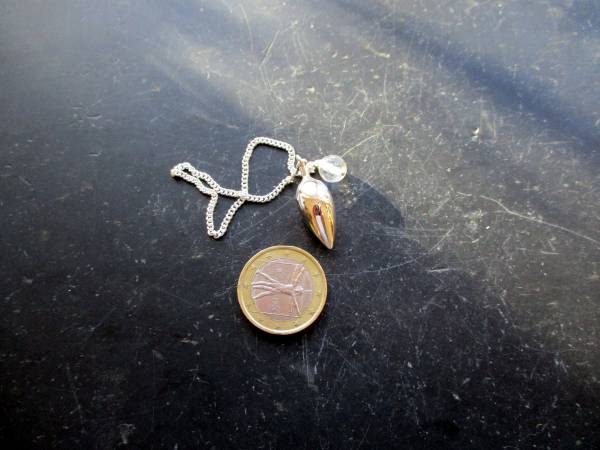 Spitzpendel, Pendel, Sterlingsilber, Silberpendel, Wicca, Schamane