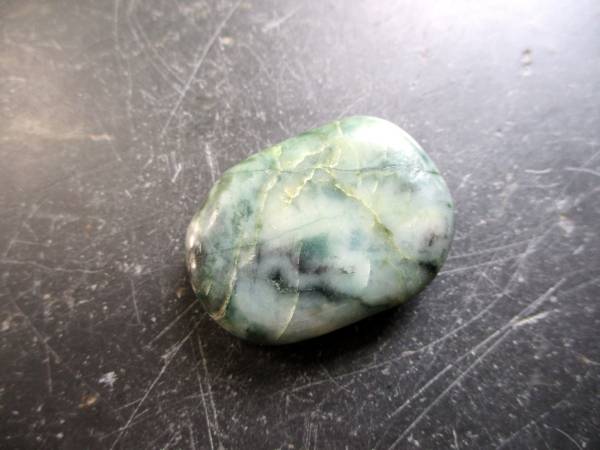 Seifenstein, Handschmeichler, Smaragd, grün, Deko