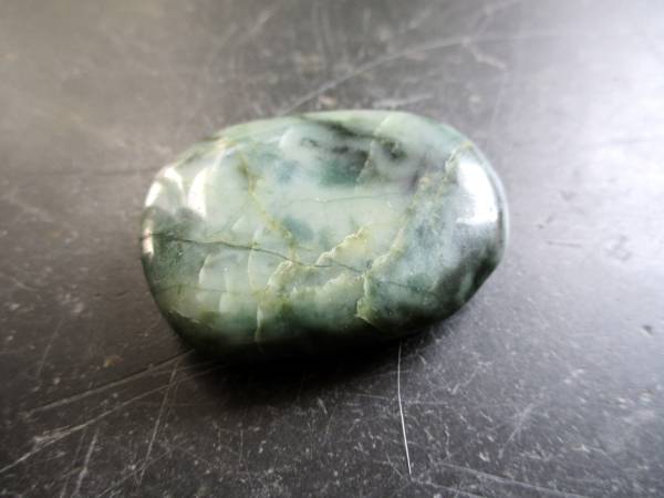 Seifenstein, Handschmeichler, Smaragd, grün, Deko