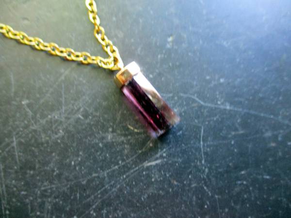 Anhänger,  Gold, 585, Turmalin, rosa, Stab, Schmuck, Frauen