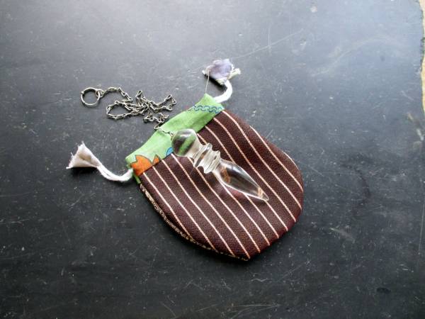 Beutel, Brokat, Säckchen, Verpackung für Schmuck, Pendel, bunt