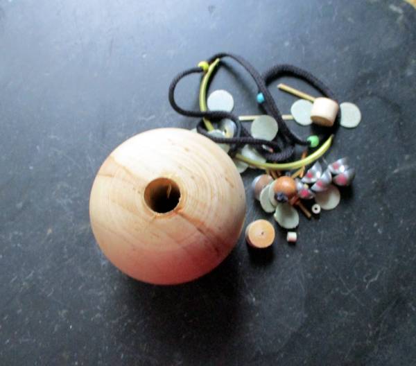 Universal Pendel, groß, Universalpendel, Holz, schwarz, 6.6